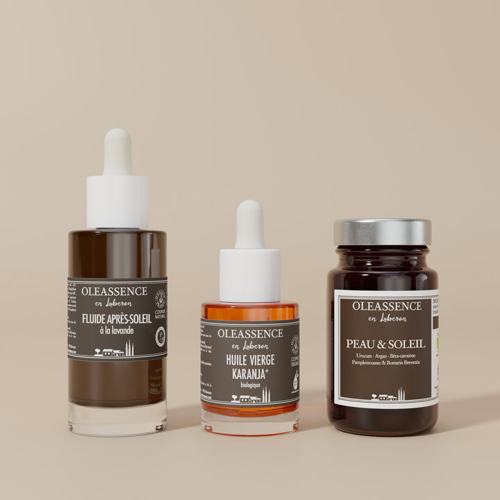 Pack Soleil + Complément alimentaire - Oleassence en Luberon