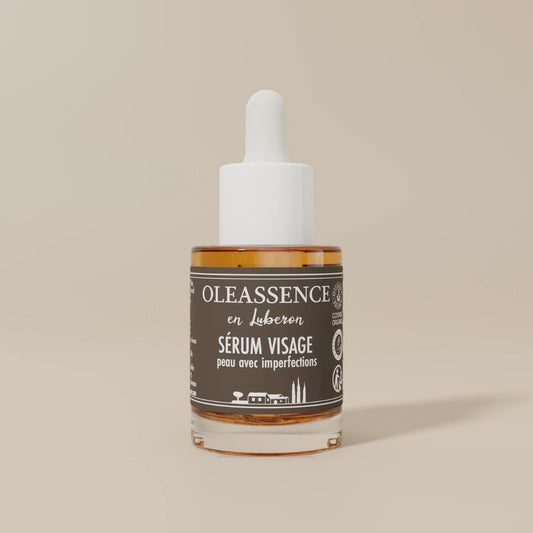 Peau avec Imperfections - Sérum visage bio - Oleassence en Luberon