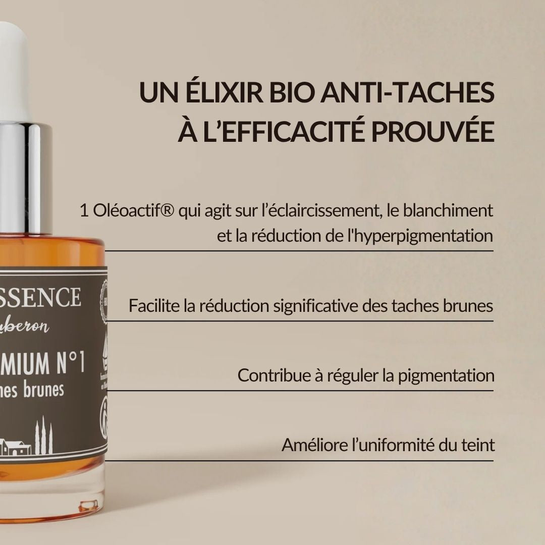 Sérum Anti-Taches Brunes bio - Oleassence en Luberon