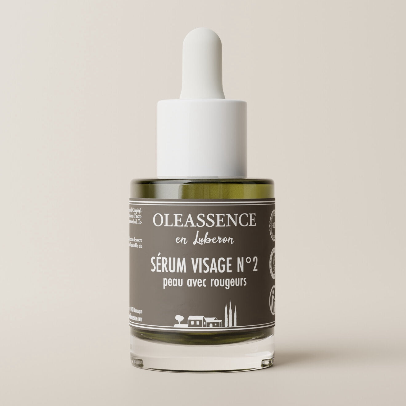 Peau avec rougeurs Sérum visage bio - Oleassence en Luberon