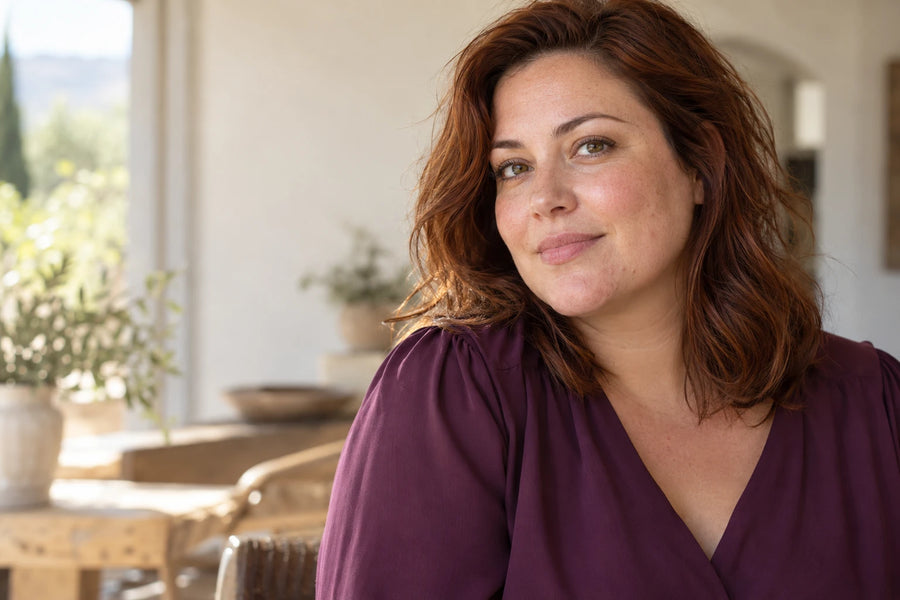 Visage présentant des imperfections et microkystes
