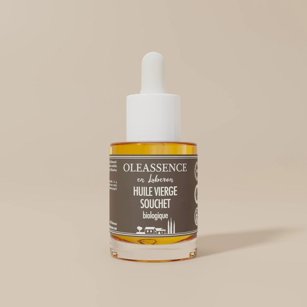 Huile Vierge Souchet bio - Oleassence en Luberon