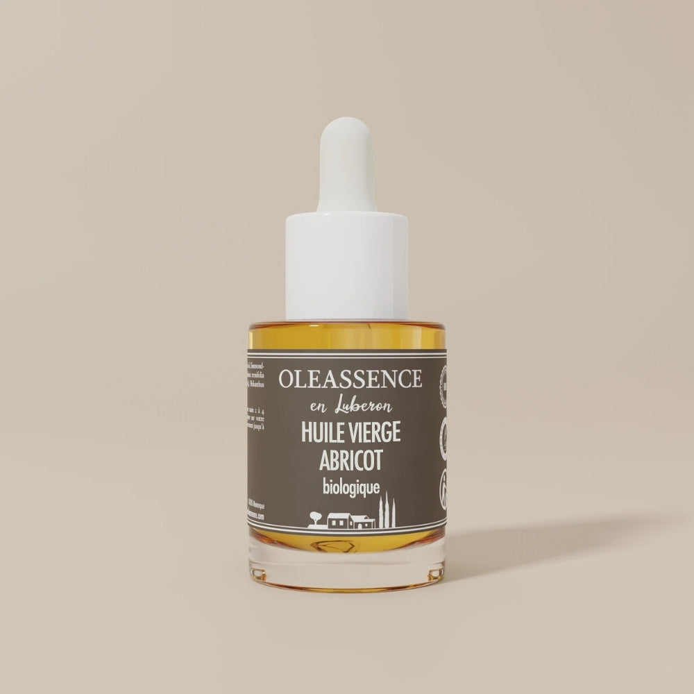 Huile Vierge Abricot bio (noyaux) - Oleassence en Luberon