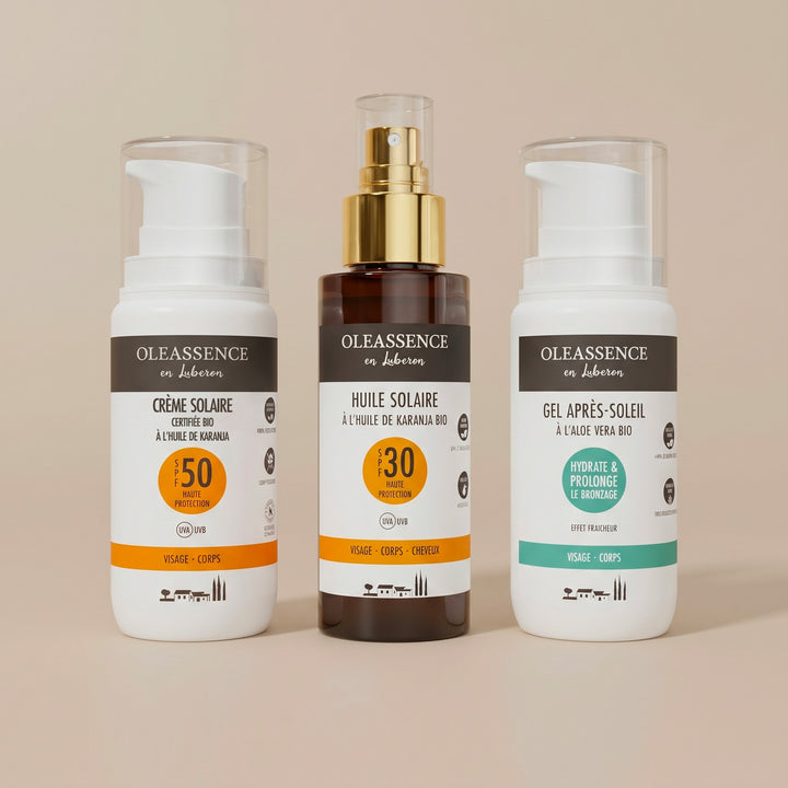 Pack Solaire Complet SPF 50, SPF 30 & Après-Soleil