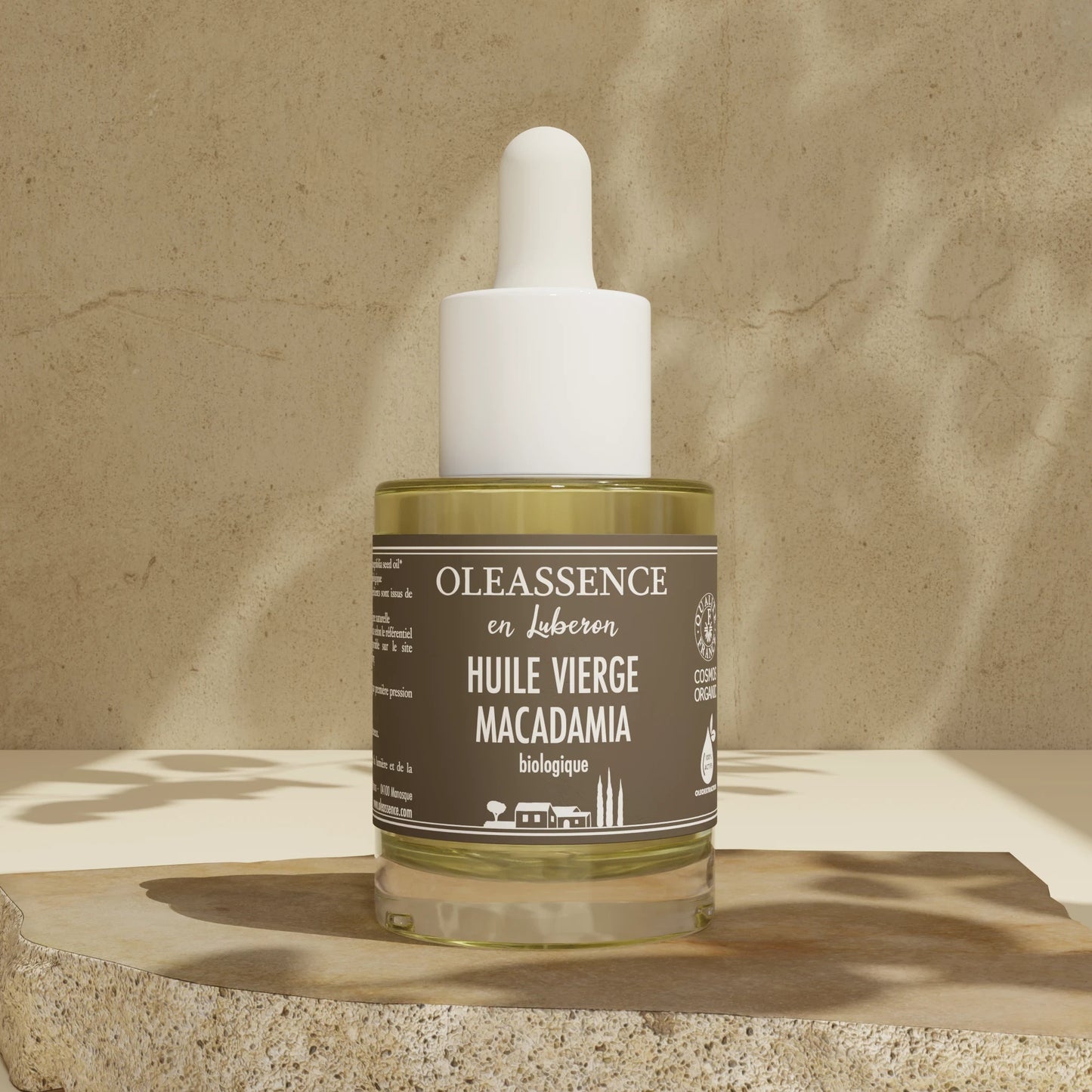 Huile végétale de Macadamia bio - Oleassence en Luberon