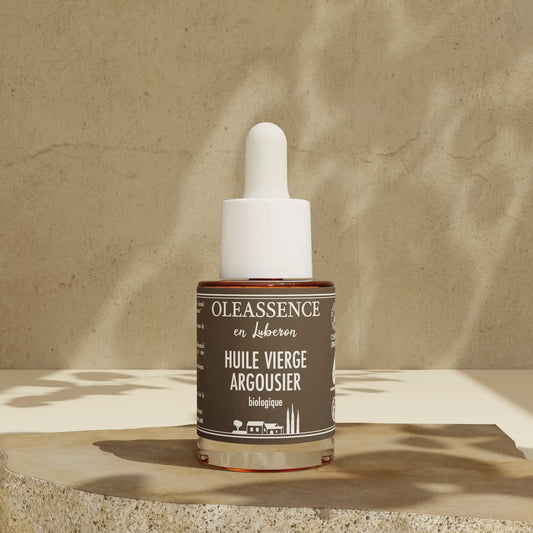Huile Vierge Argousier bio (pépins) - Oleassence en Luberon