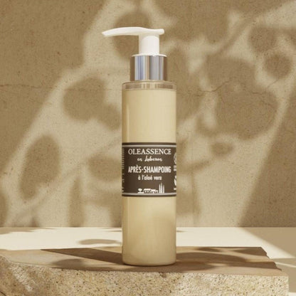 Après Shampoing à l'aloe vera - Oleassence en Luberon