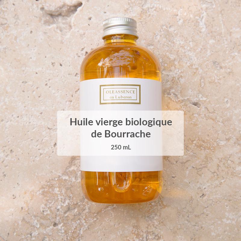 Vrac huile vierge biologique de Bourrache - Oleassence en Luberon